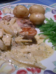 pork chops with fresh fennel