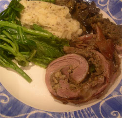 stuffed breast of lamb stuffed breast of lamb