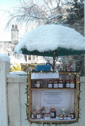 Photo: Gateside stand in the snow