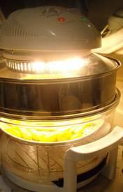 photo of our andrew james halogen oven baking chips