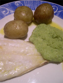 broad bean mash