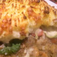 vegetarian comfort pie