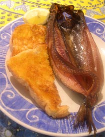 grilled craster kipper