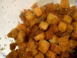 herby croutons