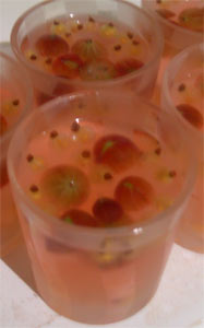 dessert gooseberry jellies