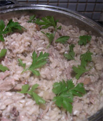 goose risotto