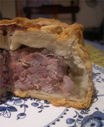 homemade pork pie