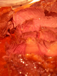 roast rib of beef