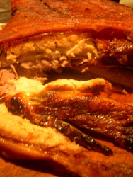slow roast belly of pork