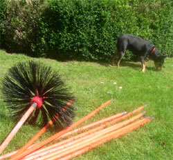 sweep's brush and Inca