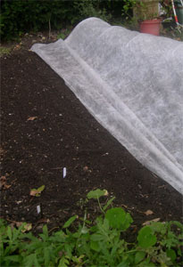 winter poly tunnel and extra fleece