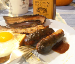 Photo: Brunch with deluxe brown sauce
