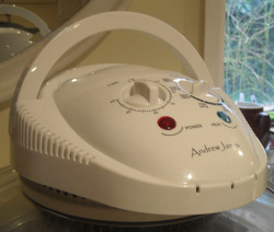 Photo: Andrew our Halogen oven