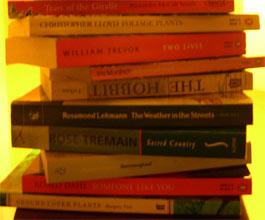 Photo: Pile of books