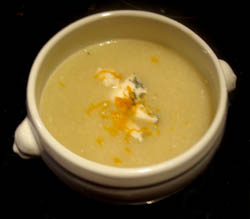 Photo: Cauliflower and orange soup