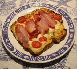 Photo: Deluxe cheese on toast