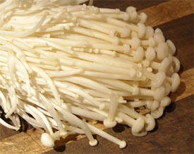 Photo: Enoki mushrooms