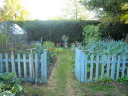 Photo: A gate to the old kitchen garden
