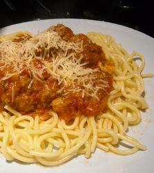 Meatballs and spaghetti with the wow factor