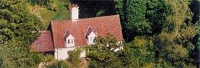 Photo of our Cottage Smallholder cottage from the air