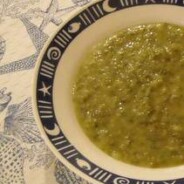 Lettuce soup recipe. How to turn your party leftovers into treats