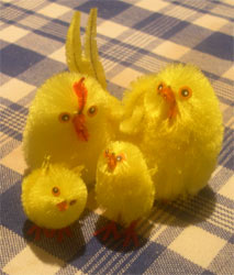 Photo of Easter chicks for our best stuffing recipe