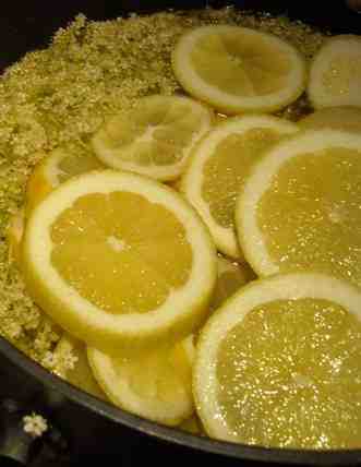 Photo: Lemon and Elderflower cordial