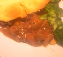 Photo: Steak and kidney pie