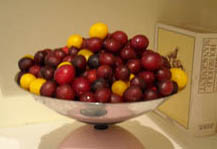 Photo: Wild cherry plums